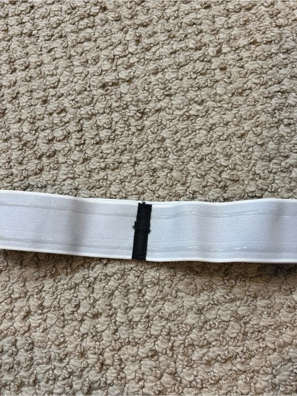 Black and White Ladies Nike Headband